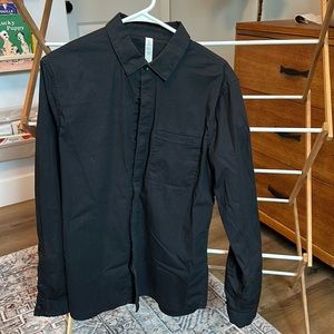 Men’s lululemon commission button up - Black